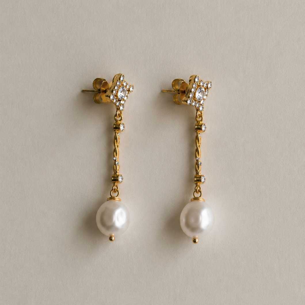 Pendientes Volute corto